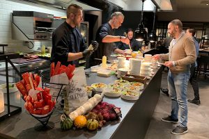 Live cooking in Restaurant Rexdaelder in Den Dolder